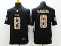 Men’s Tennessee Titans Marcus Mariota #8 Black Authentic Jersey