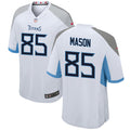 Mens Tennessee Titans Retired Player #85 Derrick Mason Nike White Vapor F.U.S.E. Limited Jersey