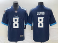 Men’s Tennessee Titans Will Levis #8 Navy Jersey