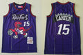 Men’s Toronto Raptors #15 Vince Carter Purple 1998-99 Mitchell & Ness Hardwood Classics Jersey
