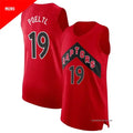 Mens Toronto Raptors #19 Jakob Poeltl Nike Red Icon Edition Swingman Jersey
