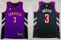 Mens Toronto Raptors #3 Brandon Ingram Purple Black Classic Edition Jersey