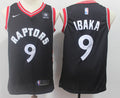 Mens Toronto Raptors #9 Serge Ibaka Nike Black Statement Edition Basketball Jersey