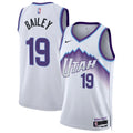 Mens Utah Jazz #19 Ace Bailey White 2025-26 Association Edition uniform Jersey