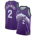 Mens Utah Jazz #2 Kyle Filipowski Nike 2026 Purple Icon Edition Swingman Jersey