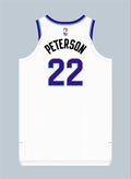 Mens Utah Jazz #22 Darryn Peterson Nike 2026 White Association Edition Swingman Jersey