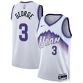 Mens Utah Jazz #3 Keyonte George Nike 2025-26 White Association Edition Jersey