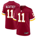 Mens Washington Commanders #11 Luke McCaffrey Nike 2026 Burgundy Vapor F.U.S.E.Limited Jersey