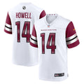 Mens Washington Commanders #14 Sam Howell Nike White Away Vapor Limited Jersey