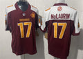 Mens Washington Commanders #17 Terry McLaurin Burgundy White Gratitude F.U.S.E. Limited Jersey