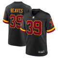 Mens Washington Commanders #39 Jeremy Reaves 2026 Black Alternate Vapor F.U.S.E.Limited Jersey