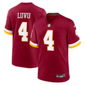 Mens Washington Commanders #4 Frankie Luvu Nike 2026 Burgundy Vapor F.U.S.E.Limited Jersey