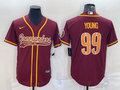 Men’s Washington Commanders Chase Young #99 Red Jersey Joint Edition