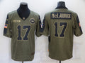 Men’s Washington Commanders Terry Mclaurin #17 Brown Jersey