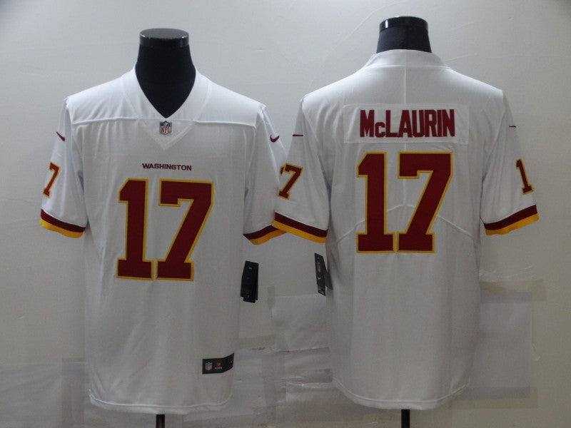 Men’s Washington Commanders Terry Mclaurin #17 White Jersey