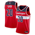 Mens Washington Wizards #20 Alex Sarr Red Nike Icon Edition Swingman Jersey