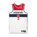 Mens Washington Wizards #9 Justin Champagnie Nike White Association Edition Swingman Jersey