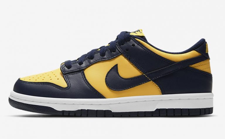 SB Nike Dunk Low Michigan (2021) DD1391-700