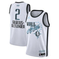 Oklahoma City Thunder #2 Shai Gilgeous-Alexander White 2026 NBA All-Star Game Team World Swingman Jersey