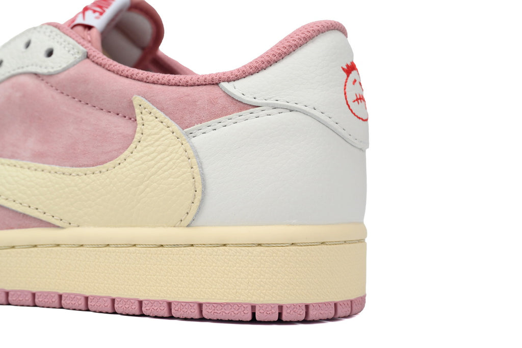 Air Jordan 1 Low Travis Scott White Pink DM7866-600