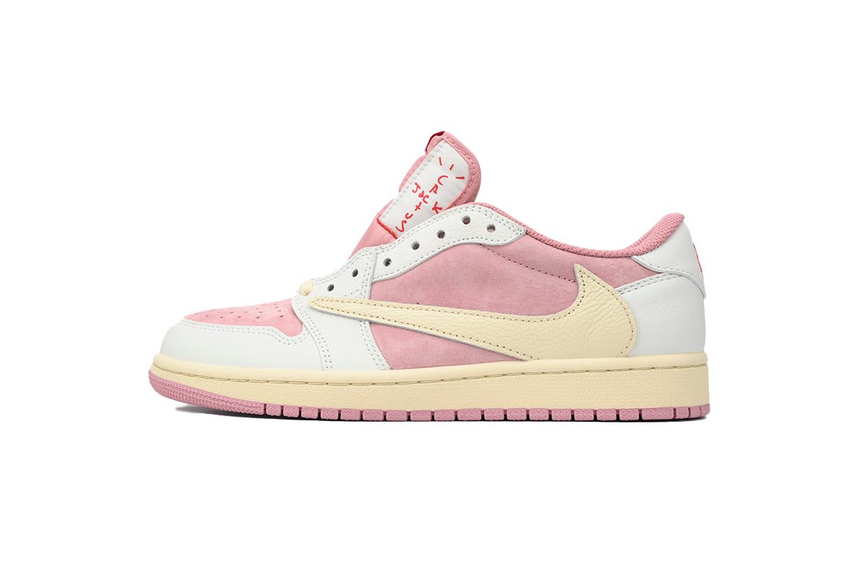 Air Jordan 1 Low Travis Scott White Pink DM7866-600
