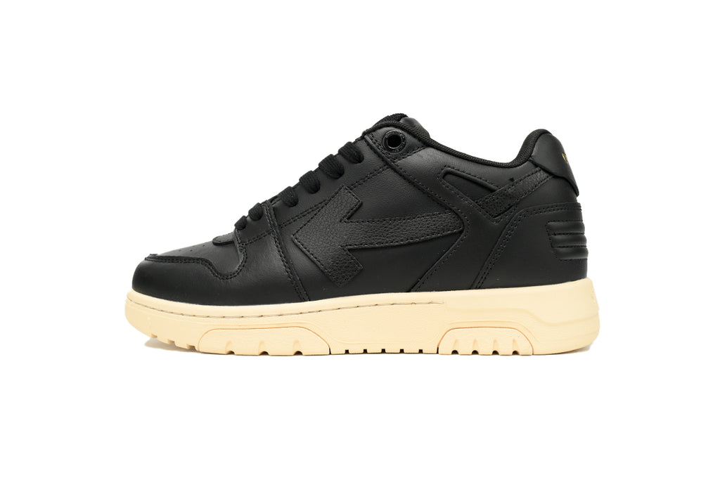 OFF-WHITE Out Of Office OOO Low White Black Round Head OMIA189F 23LEA001 1010