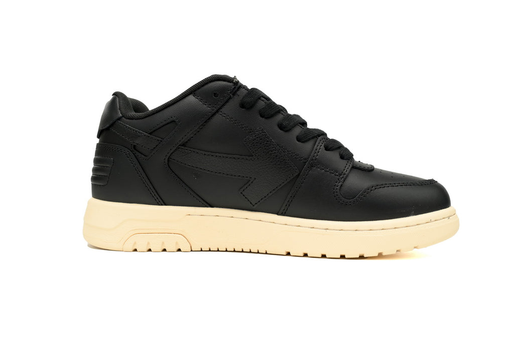 OFF-WHITE Out Of Office OOO Low White Black Round Head OMIA189F 23LEA001 1010