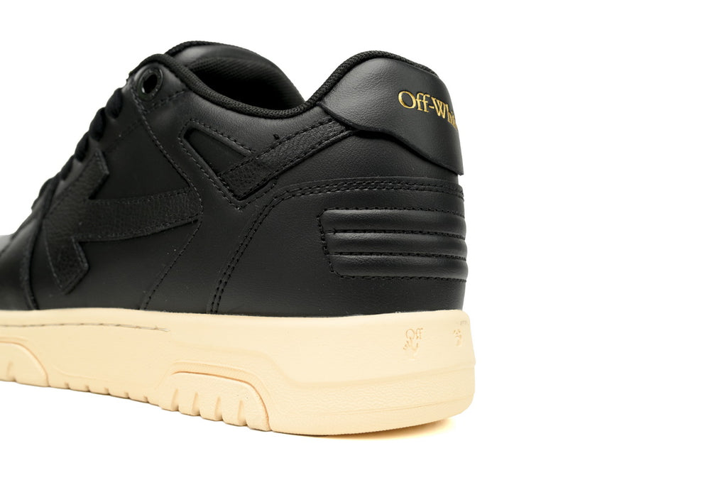 OFF-WHITE Out Of Office OOO Low White Black Round Head OMIA189F 23LEA001 1010